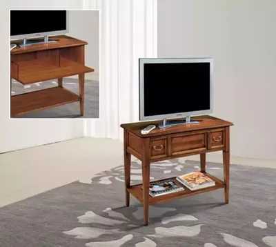 Zdjęcie produktu dla rtv komoda stolik kredens tv salon brązowe komody drewno