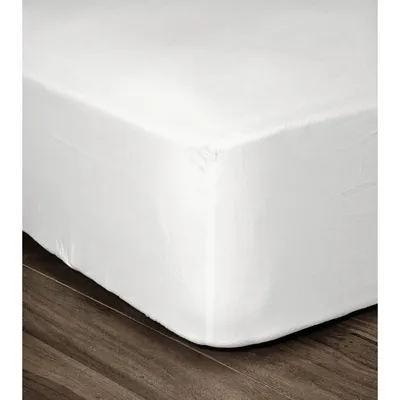 Produktbild von Cearceaf cu elastic Lovely Home, bumbac, certyfikat OEKO-TEX, alb, 180x200cm