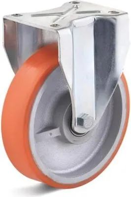 Image de Roulette fixe Torwegge pour charges lourdes 125 x 40 mm