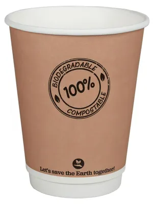 Produktbild von 125x Doppelwandbecher 300ml Ø9cm -10°C bis 100°C