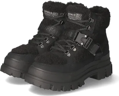 Zdjęcie produktu dla Buffalo Women Mid Sneaker Aspha Com Mid Warm 1622328 czarny