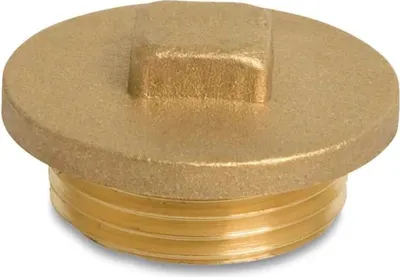 Produktbild von Gewindefitting Messing Stopfen 1/2" AG