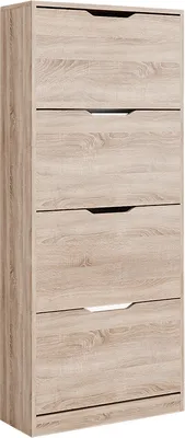 Produktbild von Schuhkipper Vicco Luca Sonoma 59 x 137 cm mit 4 Klappschubladen, Model 51914