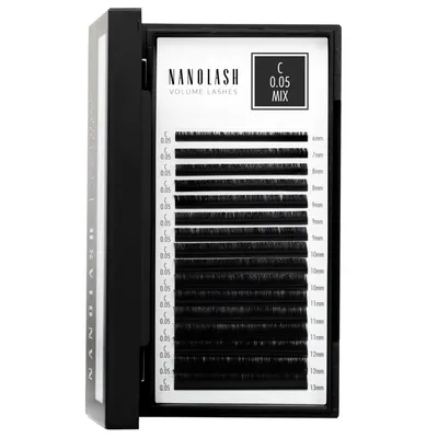 Image de Nanolash Volume Lashes 0.05 C faux cils 6-13 mm