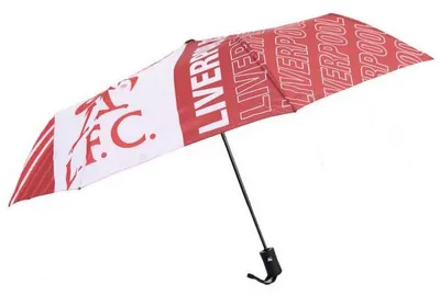 Image de Liverpool FC - Parapluie pliable Liverpool FC BS6724 (taille unique) (rouge/blanc)