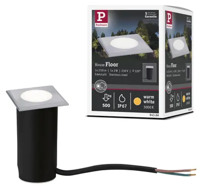Produktbild von Paulmann House LED Bodeneinbauleuchte Warmweiß