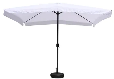Immagine prodotto di Ombrellone da Giardino 2x3 m Palo Ø48 mm in Metallo Morel Bianco