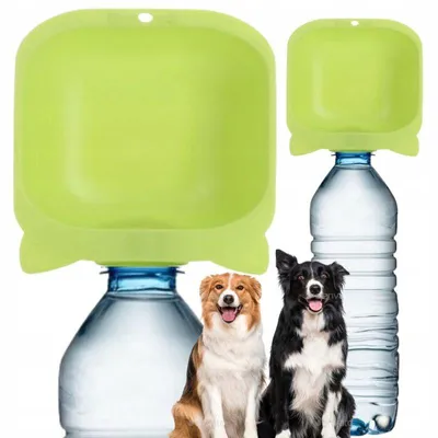 Produktbild von Tragbarer Hundetrinknapf für unterwegs Reise Flaschenaufsatz