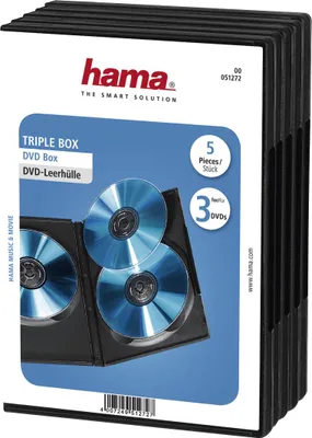 Image de 5 Boitiers Dvd Standard Triple