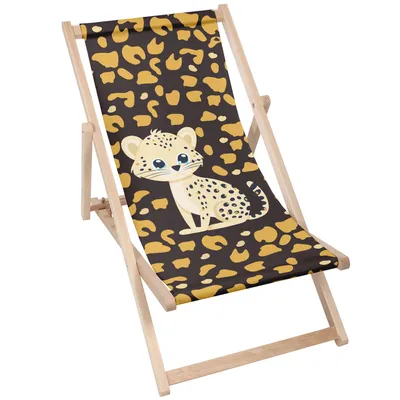 Obrázok produktu pre Lehátko DreamRoots wood, bukové drevo do 130 kg, skladacie lehátko s 3-stupňovým nastavením sklonu operadla, Cheetoo