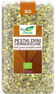 Produktbild von Dunkelgrüne -Kürbiskerne 1 kg –  PLANET