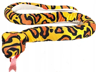Produktbild von Beppe Plüschtier Schlange Gelb 142 cm Realistisch