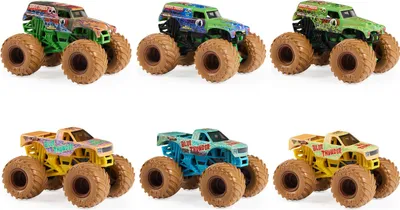 Productafbeelding van Monster Jam Mystery Mudders (gesorteerd artikel, een speelvoertuig)
