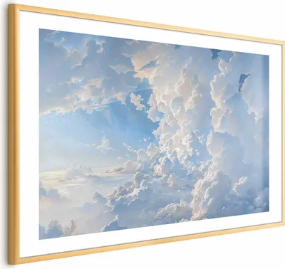 Produktbild von Posterpapier Poster - The Sun Revealing Cloud Secrets: Spectacular Sky Images 60x40 cm Muster b-H-10053-ao-a