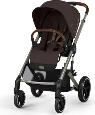 Zdjęcie produktu dla Cybex Gold – wózek dziecięcy Balios S Lux Taupe Rama – Chocolate Brown