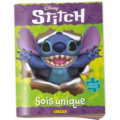 Image de Album de Stickers, PANINI Stitch, 192 Stickers, Dont 48 Brillants