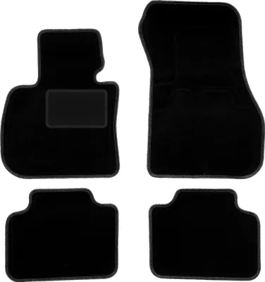 Immagine prodotto di Tappetini in velluto nero per: BMW 2 F45 Active Tourer (dal 2015)