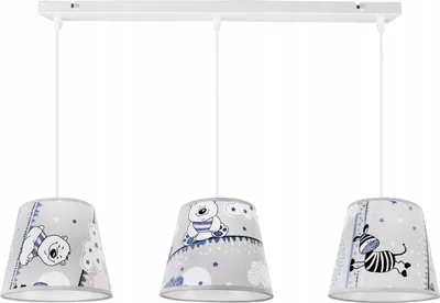 Produktbild von Loft Deckenhängelampe Für Kinder, Led-Lampenschirm