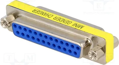 Image de 1 adaptateur D-Sub 25 broches, femelle, CA089-PB, câbles et adaptateurs informatiques