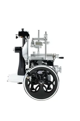 Produktbild von Volano 250 schwarz mit Blumenrad - Aufschnittmaschine Schwungradmaschine