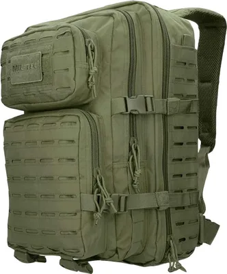 Zdjęcie produktu dla Plecak Mil-Tec US Assault Large Laser Cut, oliwkowy, 36 l