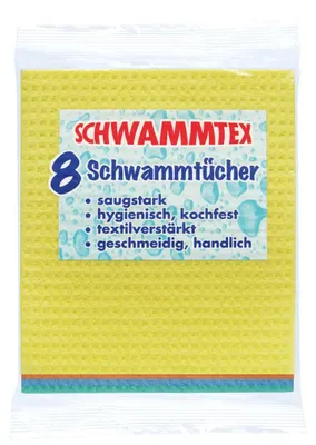 Produktbild von Spontex Schwammtex Schwammtücher - Inhalt 8 Stück - 19121023