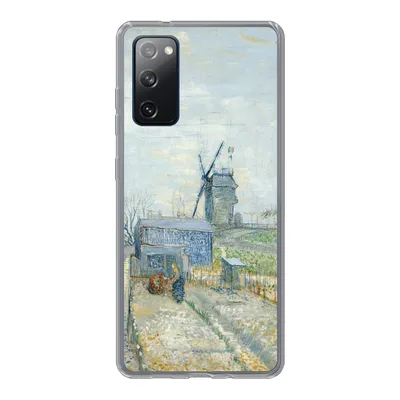 Produktbild von MuchoWow® Handyhülle Schutzhülle Hülle für Samsung Galaxy S20 FE Montmartre: Mühlen und Gärten - Vincent van Gogh Silikon Softcase Handy Hülle - Abdeckung