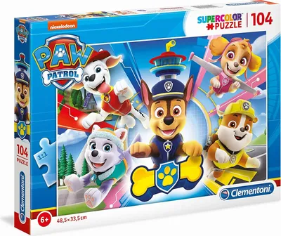 Produktbild von Clementoni Paw Patrol, 104 Stück(e), Cartoons