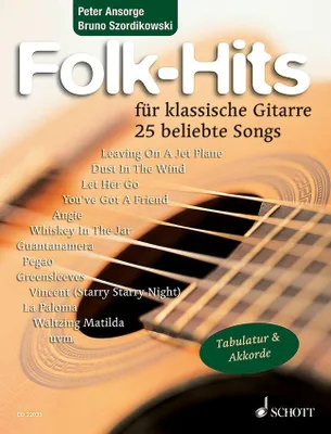 Produktbild von Folk-Hits für Gitarre