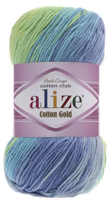 Produktbild von Alize Baumwolle Gold Batik 4146 Strickgarn