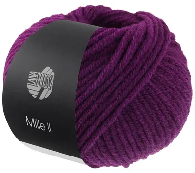 Produktbild von Lana Grossa - Mille II 0176 dunkelviolett