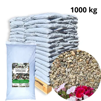 Zdjęcie produktu dla Otoczaki rzeczne 8-16 mm myte - 1000 kg (50 x 20 kg) kamień dekoracyjny do ogrodu i na taras Feniks