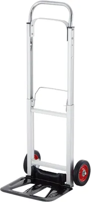 Klappbare Alu-Stechkarre, bis 90 kg, grau