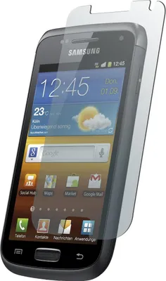 Produktbild von 2er-Pack PhoneNatic Displayschutzfolien matt  kompatibel mit Samsung Galaxy W