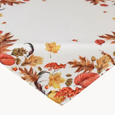 Produktbild von Tischwäsche mit Motiv Herbstblätter 85 x 85 cm