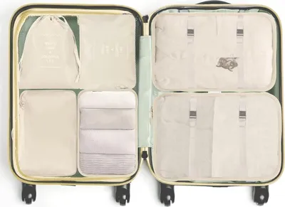 Produktbild von Reisorganizer - Packing Cubes - 6 Stück - Grau
