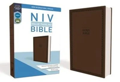 Produktbild von NIV, Value Thinline Bible, Imitation Leather, Brown