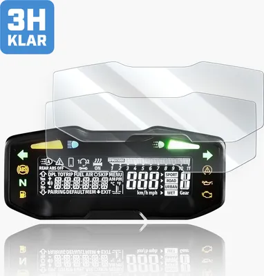 Produktbild von Tachoschutzfolie Displayschutzfolie passend für Ducati Hypermotard 698 2024+ 2x Klar