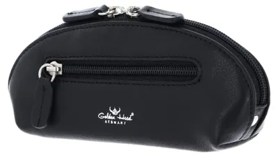 Image de Golden Head Cuir étui à clés Polo Zipped Key Case Black noir