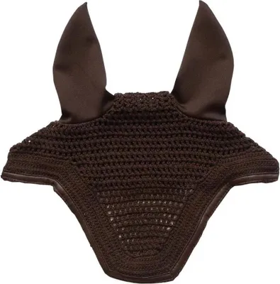Produktbild von Kentucky Horsewear Wellington Leather Fliegenohren, Größe:Warmblut, Farbe:braun
