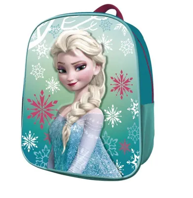 Produktbild von Frozen Die Eiskönigin 3D Rucksack Kindergartentasche Kinderrucksack ca. 33cm