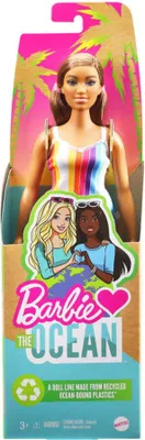 Image de Barbie Loves the Ocean Poupée en robe arc-en-ciel