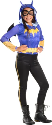 Produktbild von DC Comics - Kostüm ‘” ’"Batgirl"“ - Mädchen BN4845 (110-116) (Blau/Schwarz)