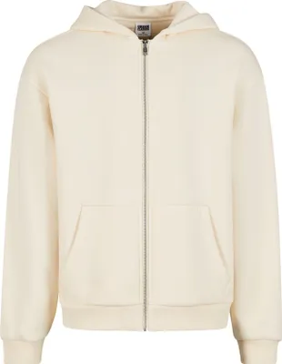 Produktbild von Urban Classics Fluffy Zip Hoody whitesand M