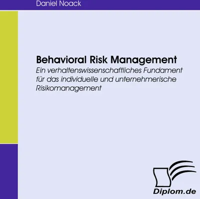 Produktbild von Behavioral Risk Management