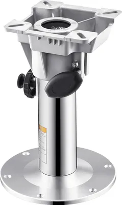 Immagine prodotto di VEVOR Pedana per sedile da barca Supporto per sedile da barca regolabile in altezza 324-475 mm, base per sedile da barca in lega di alluminio con design di bloccaggio, impermeabile e resistente alla ruggine, ideale per gli appassionati di barche