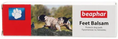 Produktbild von BEAPHAR Pfotensalbe für Hunde, schützt vor Rissen und pflegt trockene Pfoten, 40 ml
