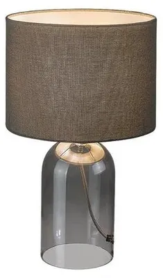 Productafbeelding van Rabalux 74047 Tafel lamp, Luxin, gerookt glas, fitting E14