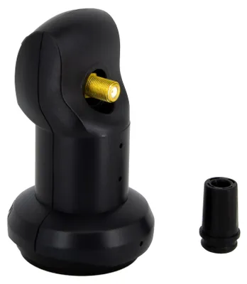 Produktbild von PremiumX SAT Anlage 100cm Antenne Aluminium Single LNB 2x F-Stecker