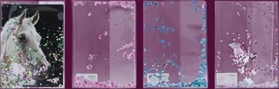 Immagine prodotto di Copertina per quaderno A5 glitterata
